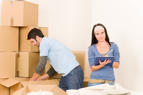 Commercial removals support for a North Harrow office relocation