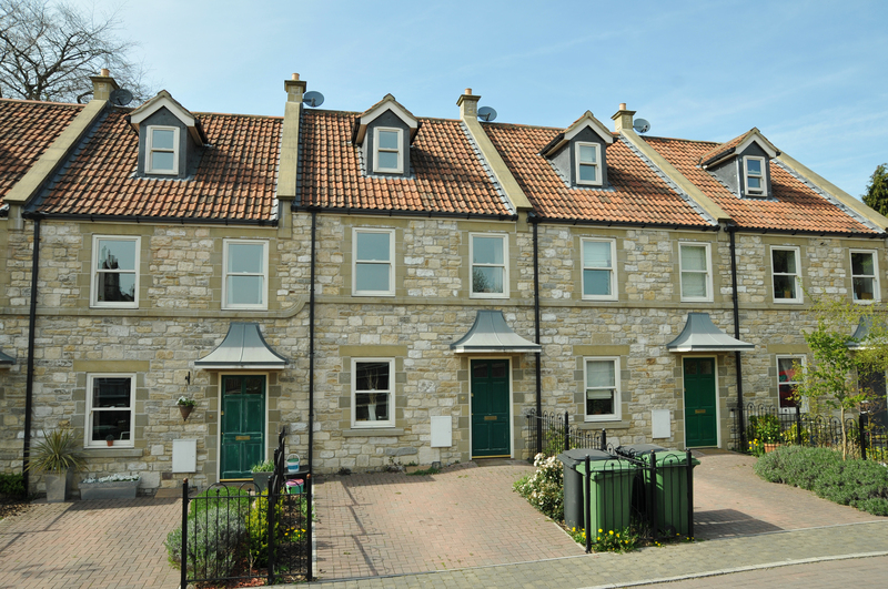 Furniture and boxes being loaded into a moving truck